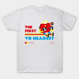 The First VR Headset Retro View Master Toy T-Shirt